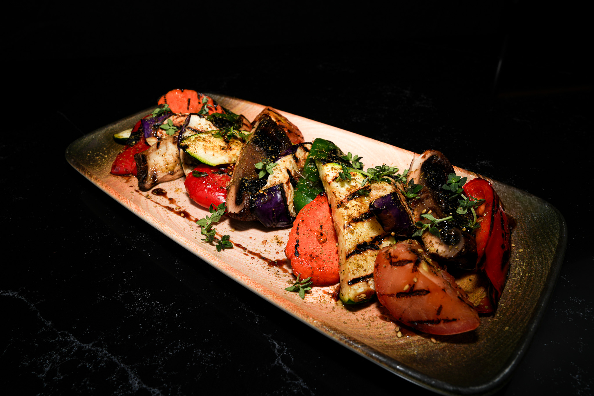 Izgara Mevsim Sebzeleri - Grilled Seasonal Vegetables